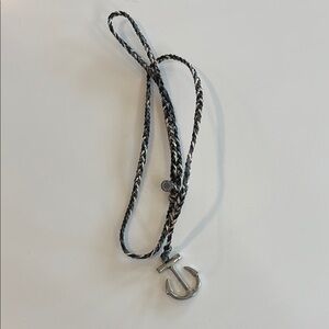 Pura Vida Anchor Pendant Wrap Bracelet